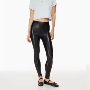 Aritzia Daria Leather Leggings